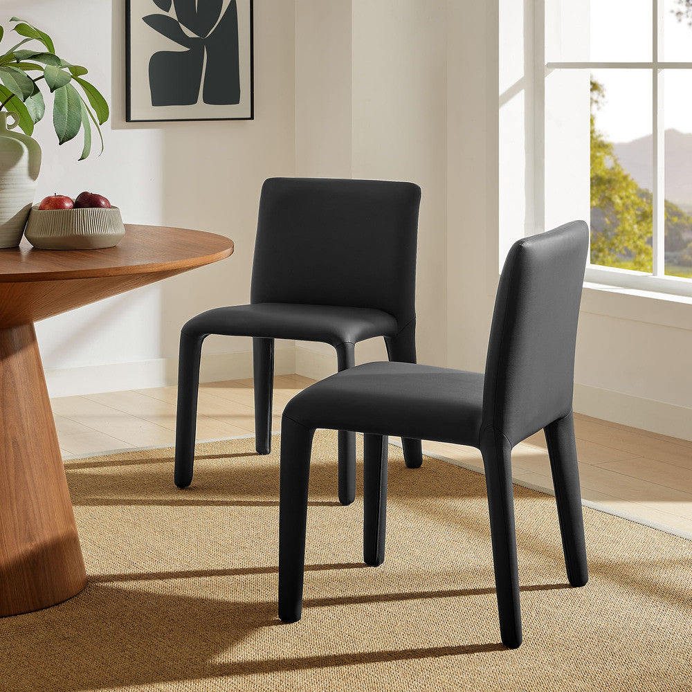 Modway Rhodes Vegan Leather Upholstered Dining Chair by Modway-EEI-7223