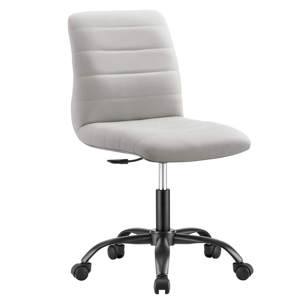 EEI-4974 Ripple Armless Vegan Leather Office Chair by Modway