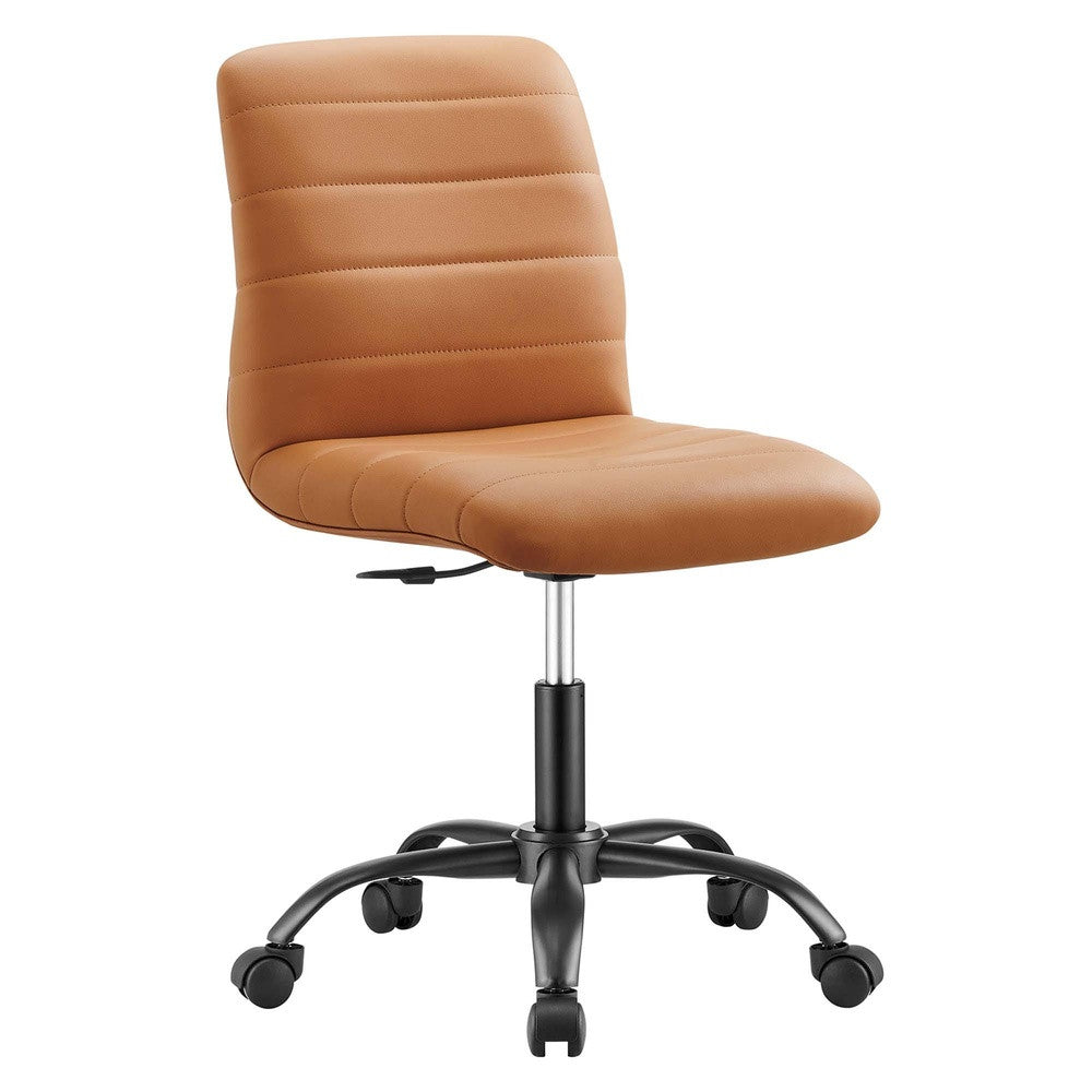 EEI-4974 Ripple Armless Vegan Leather Office Chair by Modway