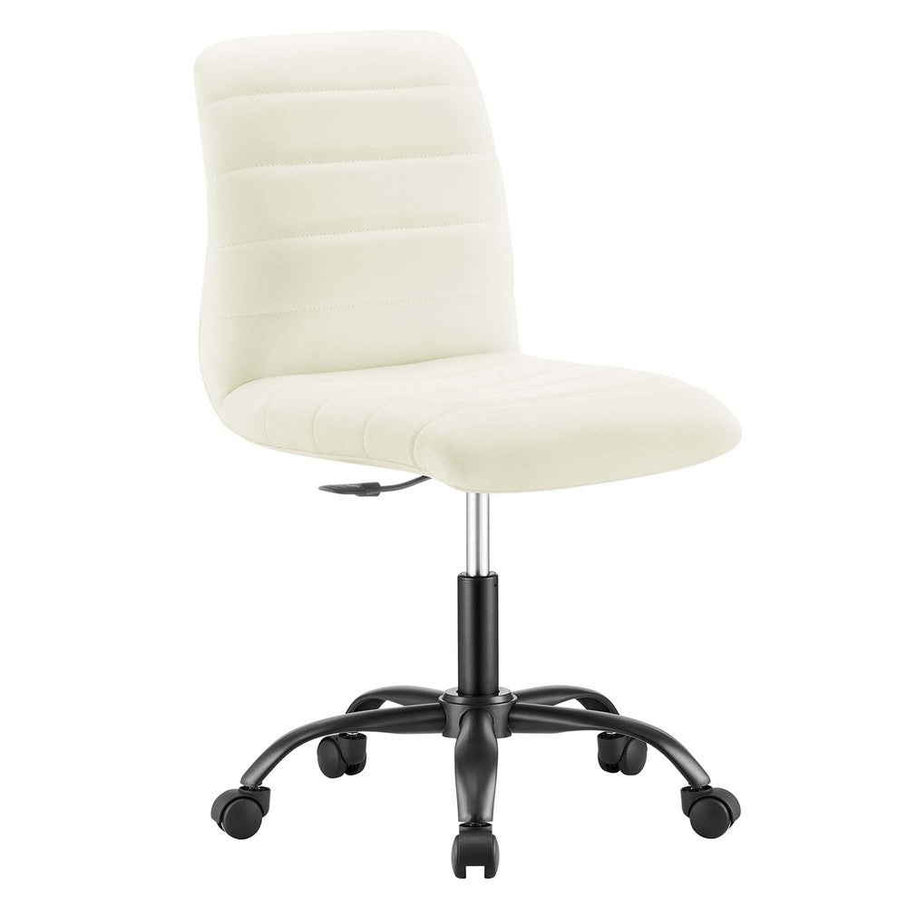 EEI-4974 Ripple Armless Vegan Leather Office Chair by Modway
