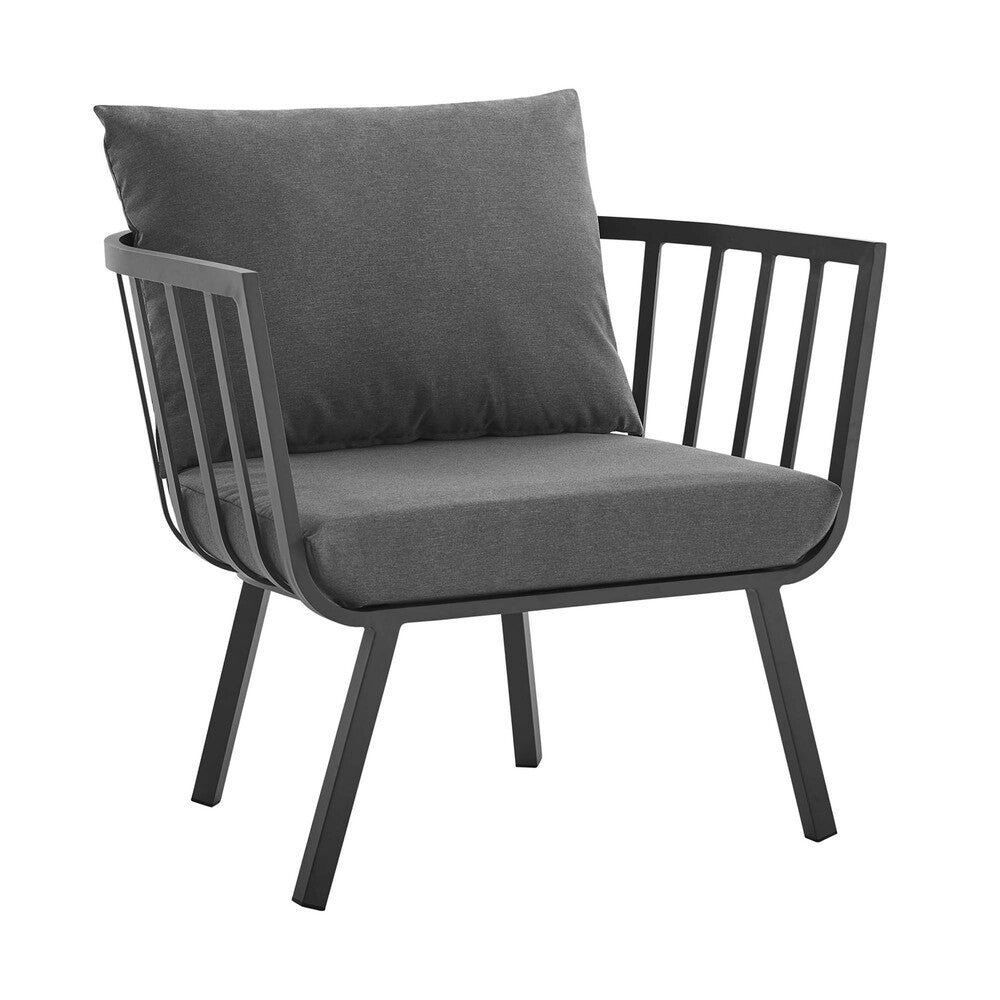 EEI-3566 Riverside Outdoor Patio Aluminum Armchair by Modway