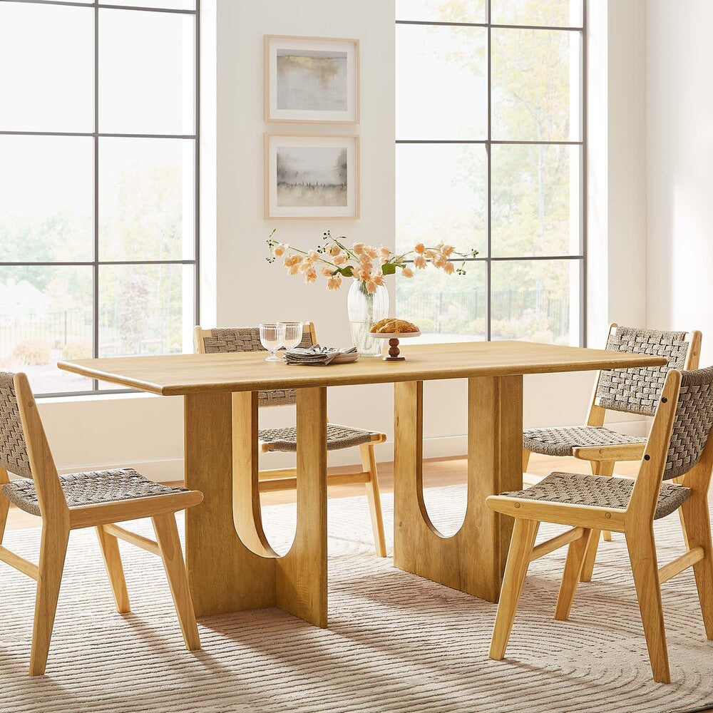 EEI-6593 Rivian Rectangular 70" Wood Dining Table by Modway