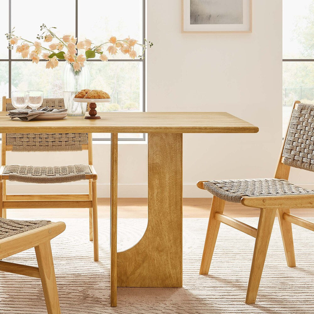 EEI-6593 Rivian Rectangular 70" Wood Dining Table by Modway