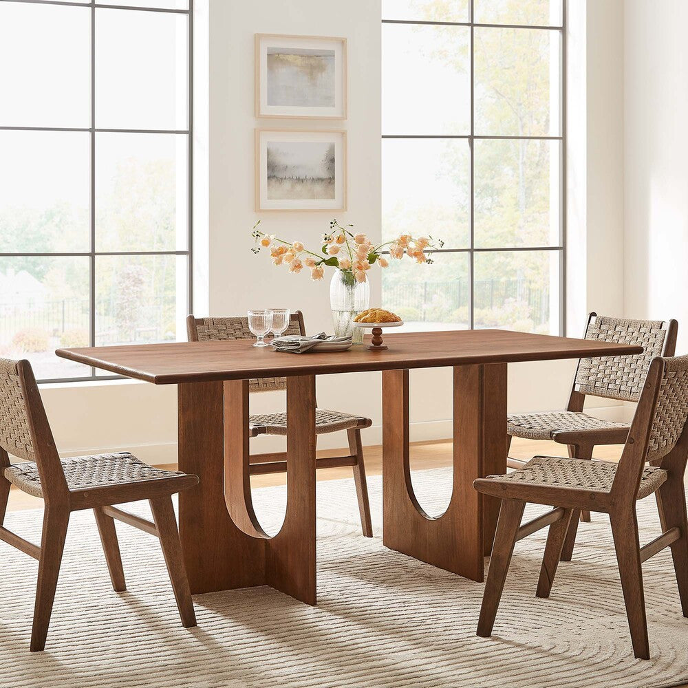 EEI-6593 Rivian Rectangular 70" Wood Dining Table by Modway