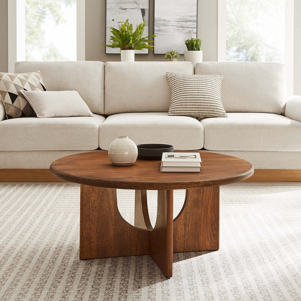 EEI-6594 Rivian Round 34" Coffee Table by Modway