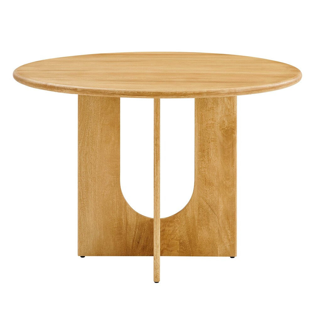 EEI-6592 Rivian Round 48" Wood Dining Table by Modway