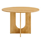 EEI-6592 Rivian Round 48" Wood Dining Table by Modway