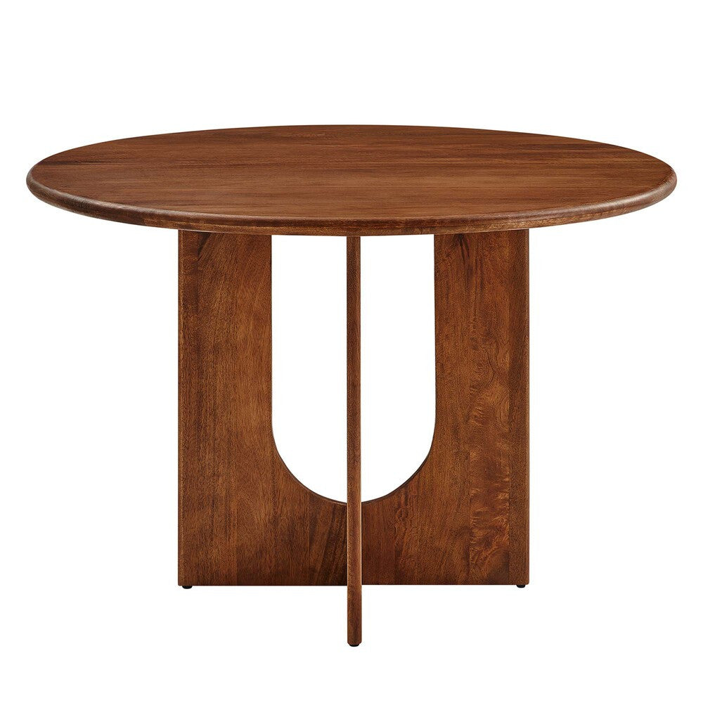EEI-6592 Rivian Round 48" Wood Dining Table by Modway