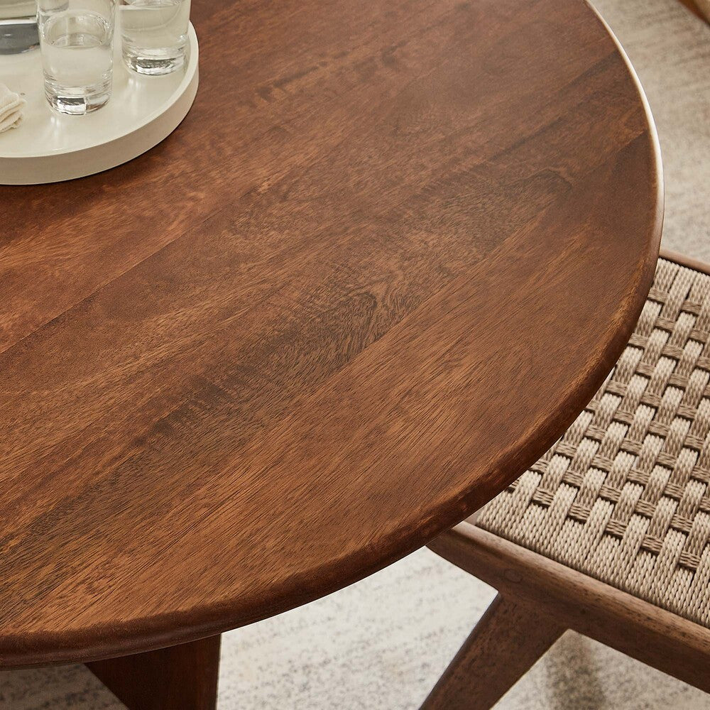EEI-6592 Rivian Round 48" Wood Dining Table by Modway