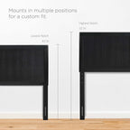 MOD-6217 Robbie Wood Full Headboard by Modway