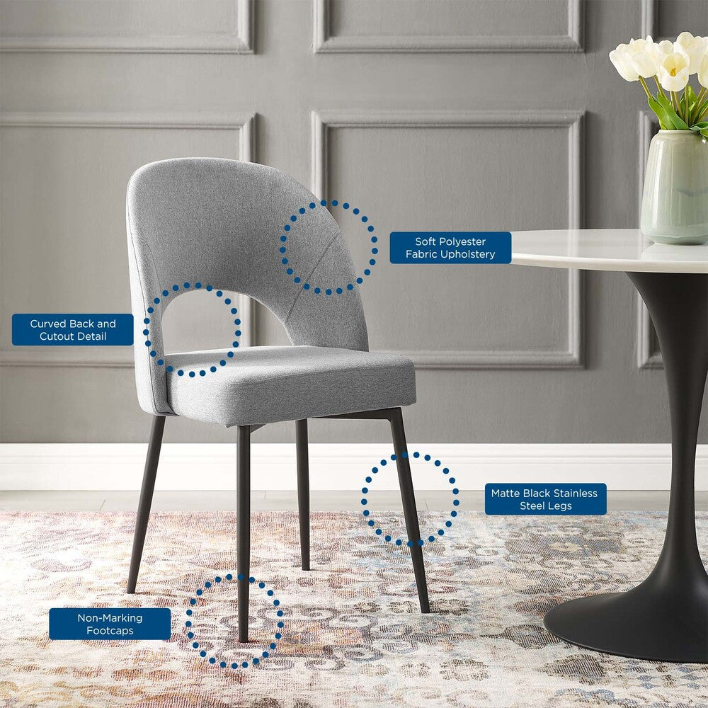 Modway Rouse Upholstered Fabric Dining Side Chair by Modway-EEI-3801