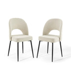 Modway Rouse Upholstered Fabric Dining Side Chair Set of 2 by Modway-EEI-4490