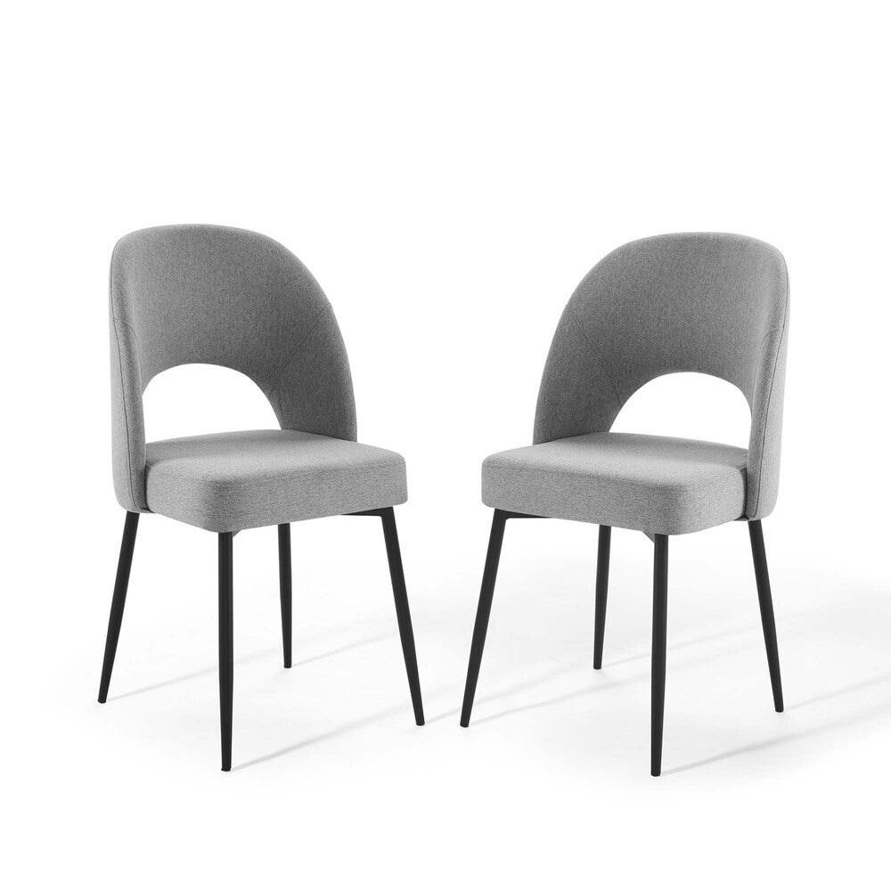 Modway Rouse Upholstered Fabric Dining Side Chair Set of 2 by Modway-EEI-4490