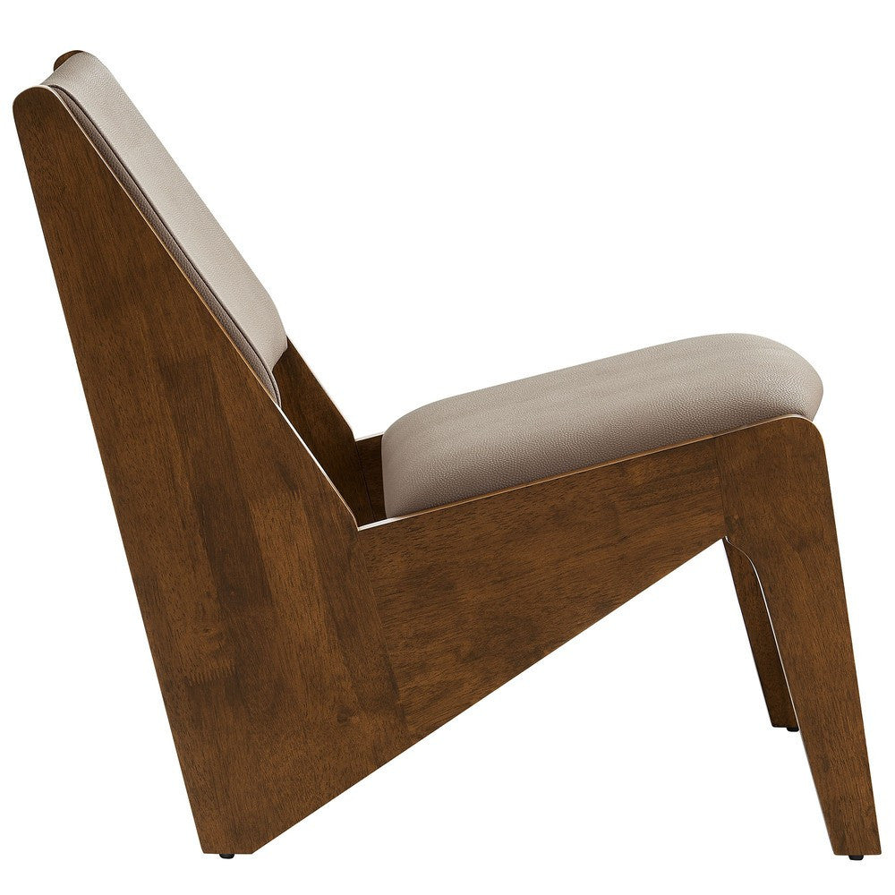 EEI-6922 Rylina Vegan Leather Accent Chairs Set of 2 by Modway