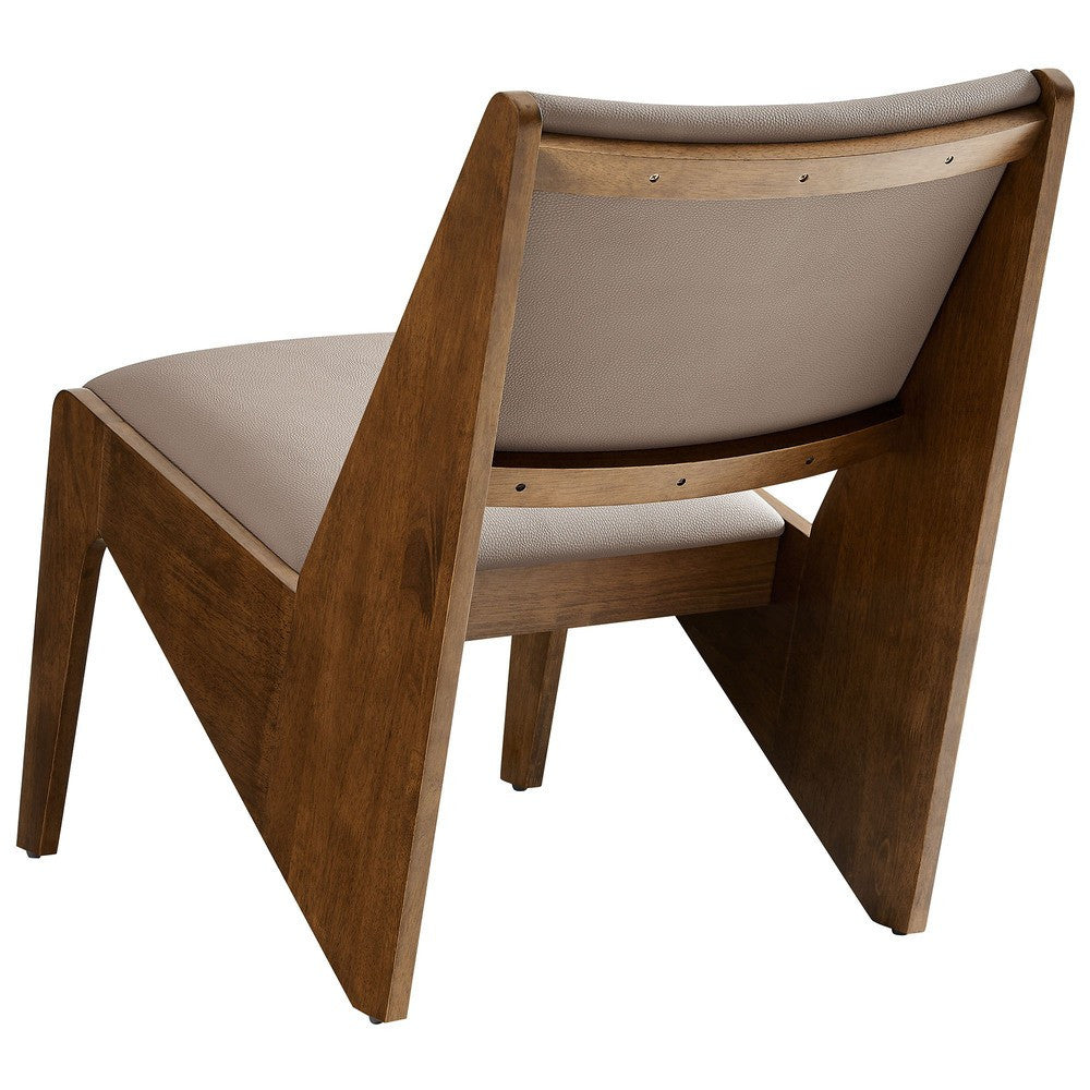 EEI-6922 Rylina Vegan Leather Accent Chairs Set of 2 by Modway