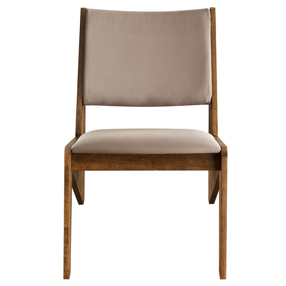 EEI-6922 Rylina Vegan Leather Accent Chairs Set of 2 by Modway