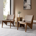 EEI-6922 Rylina Vegan Leather Accent Chairs Set of 2 by Modway