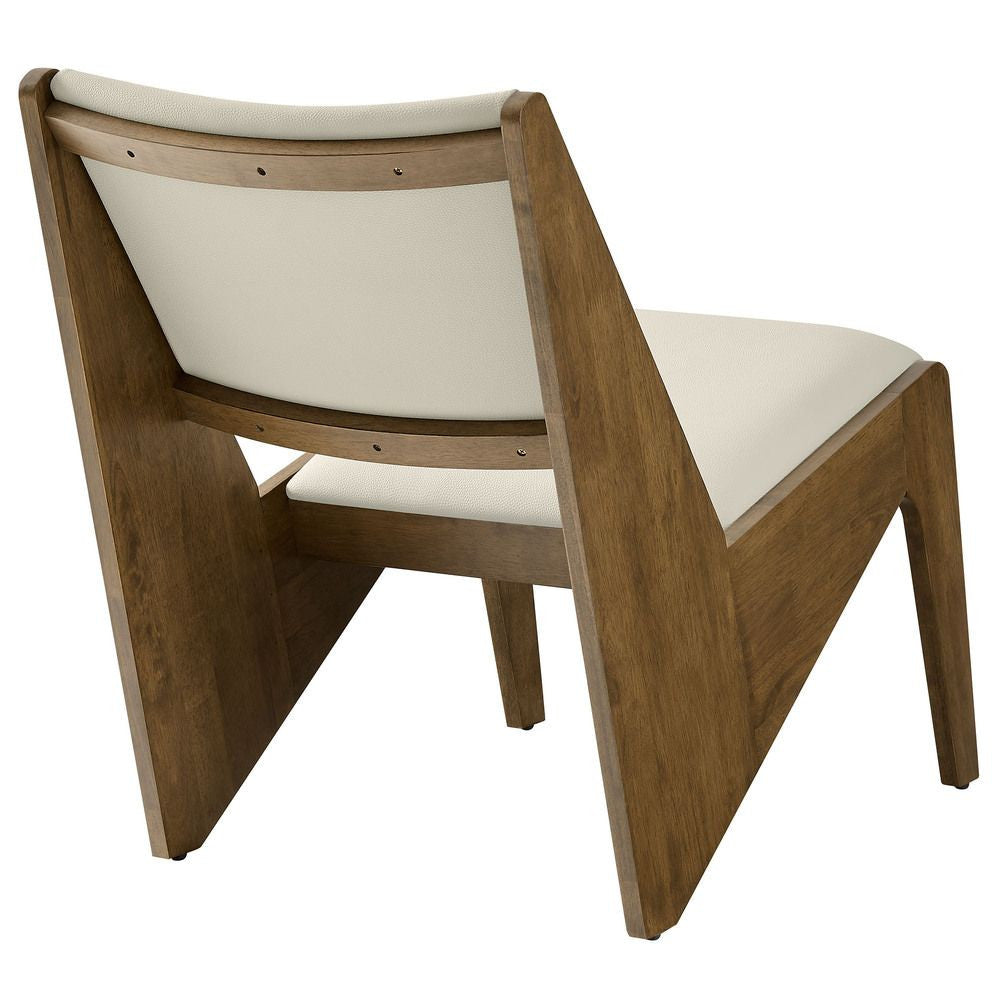 EEI-6922 Rylina Vegan Leather Accent Chairs Set of 2 by Modway