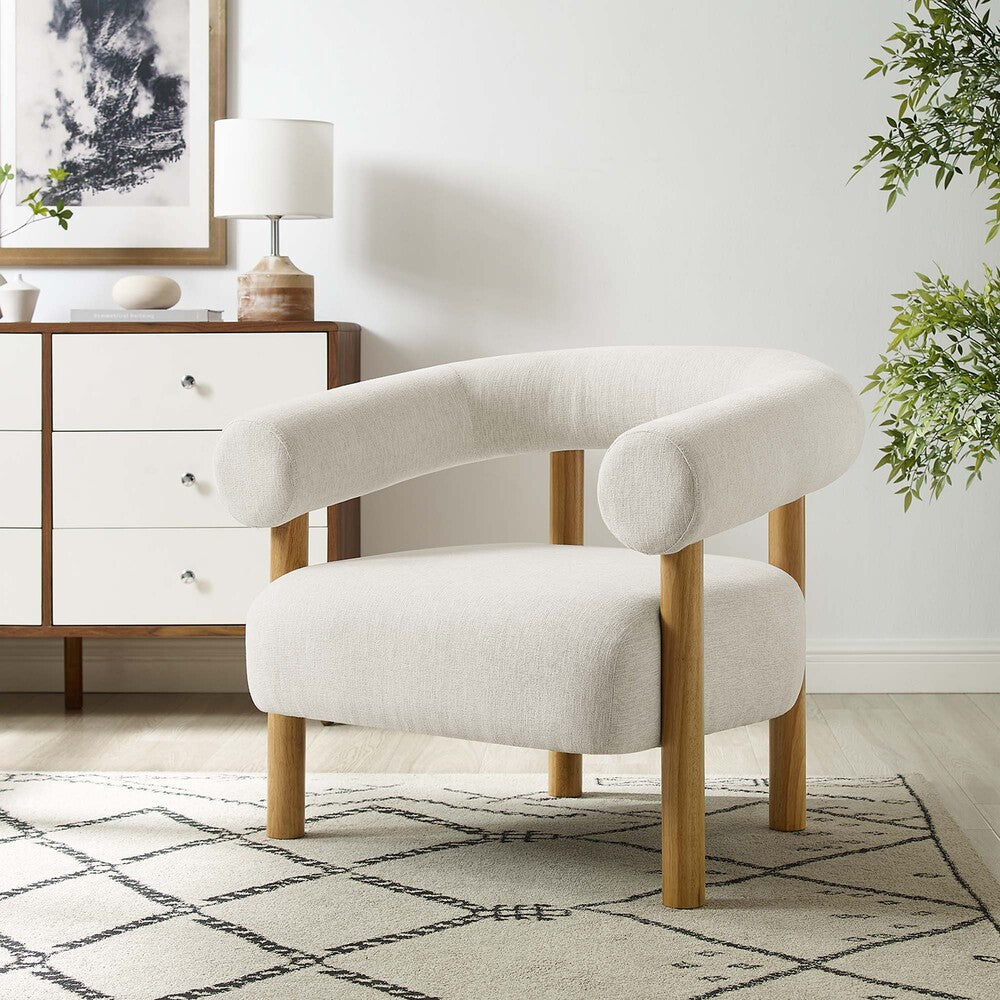 EEI-6689 Sable Upholstered Fabric Armchair by Modway