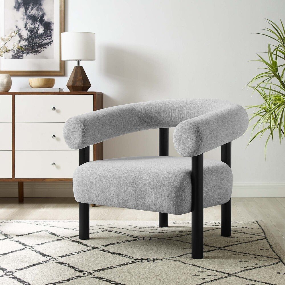 EEI-6689 Sable Upholstered Fabric Armchair by Modway