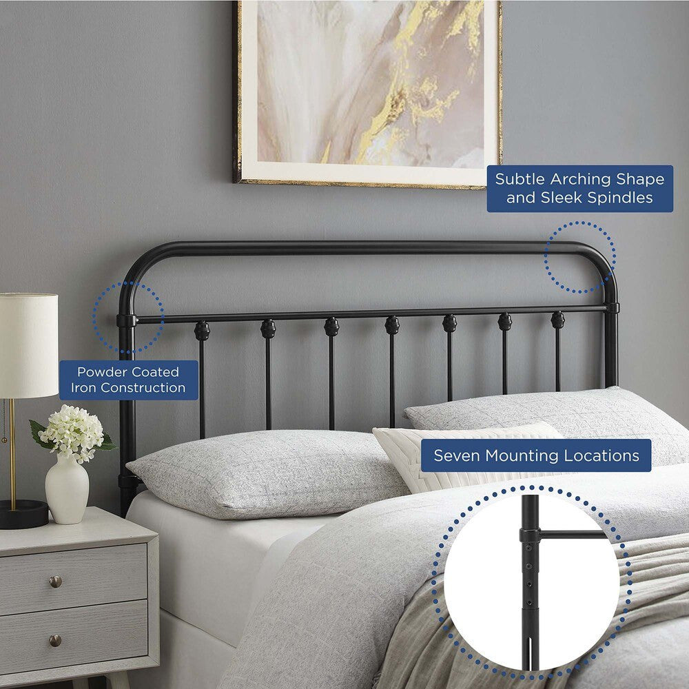 MOD-6155 Sage Metal King Headboard by Modway