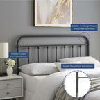 MOD-6155 Sage Metal King Headboard by Modway