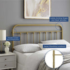 MOD-6152 Sage Metal Twin Headboard by Modway