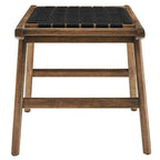 EEI-6551 Saoirse 47" Faux Leather Wood Bench by Modway