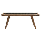 EEI-6551 Saoirse 47" Faux Leather Wood Bench by Modway