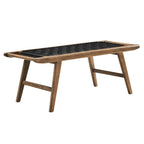EEI-6551 Saoirse 47" Faux Leather Wood Bench by Modway