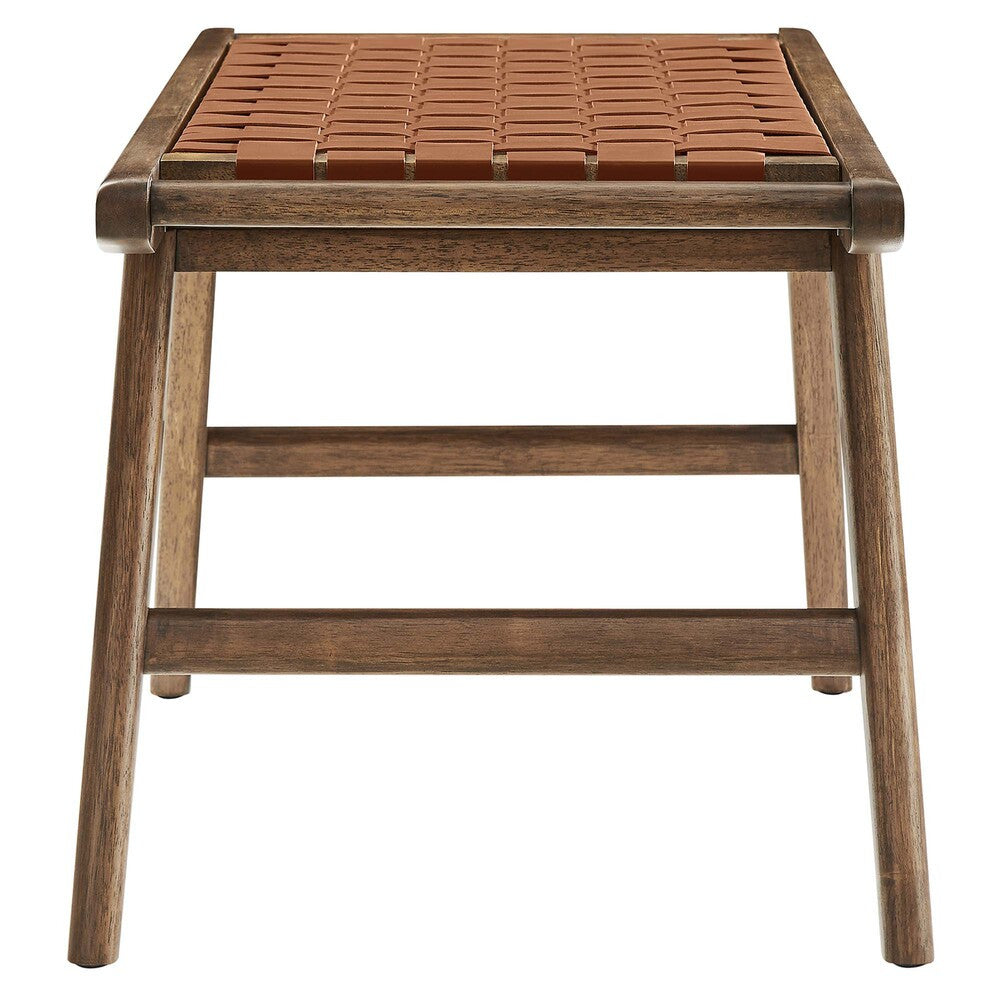 EEI-6551 Saoirse 47" Faux Leather Wood Bench by Modway