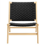 EEI-6543 Saoirse Woven Rope Wood Accent Lounge Chair by Modway