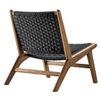 EEI-6543 Saoirse Woven Rope Wood Accent Lounge Chair by Modway