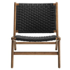 EEI-6543 Saoirse Woven Rope Wood Accent Lounge Chair by Modway