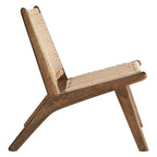 EEI-6543 Saoirse Woven Rope Wood Accent Lounge Chair by Modway