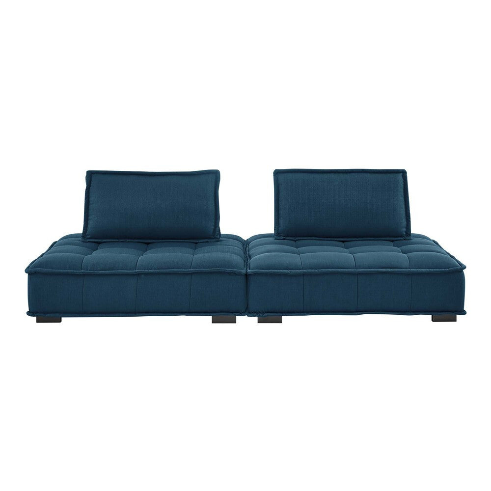 Modway Saunter 2-Piece Tufted Fabric Fabric Loveseat by Modway-EEI-5204
