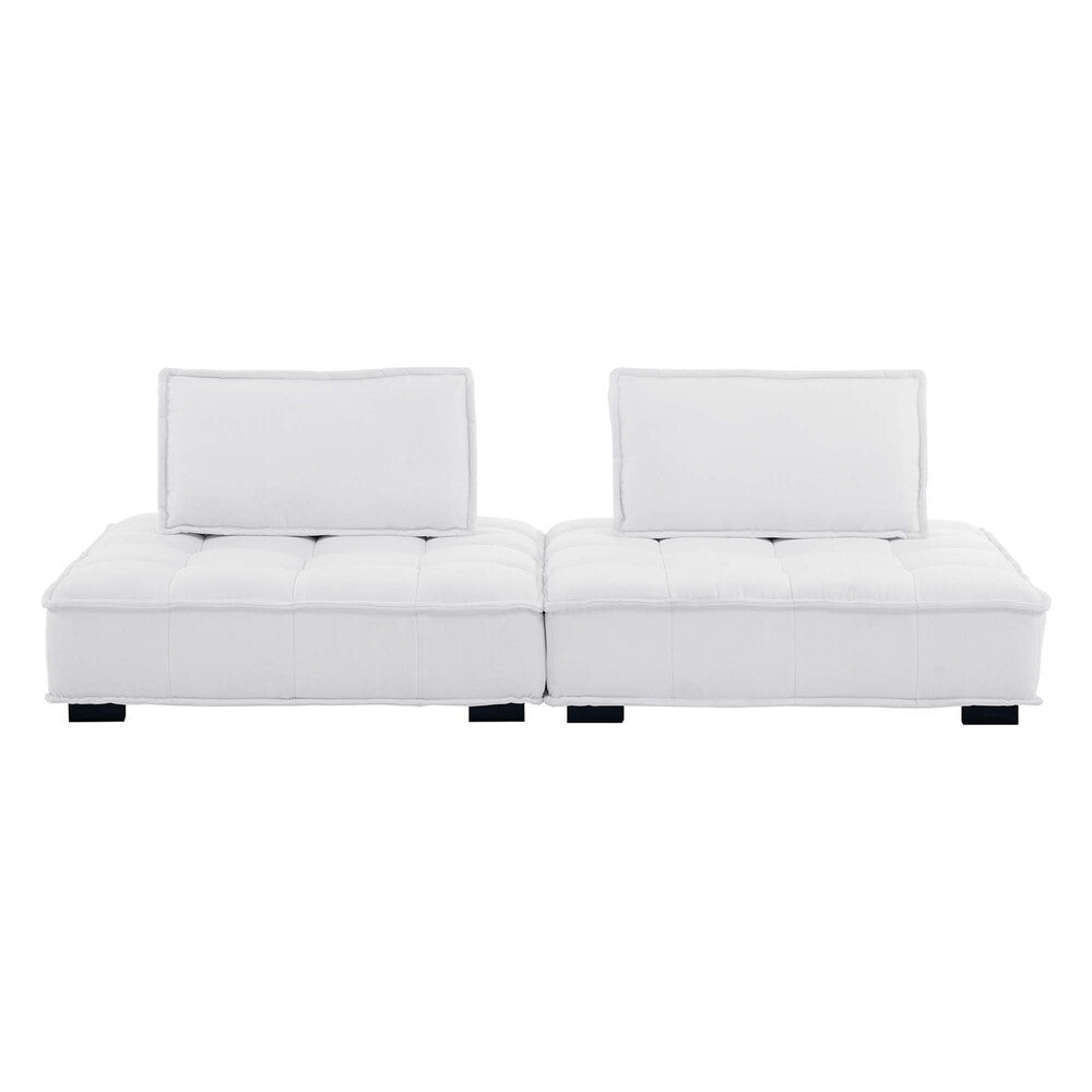 Modway Saunter 2-Piece Tufted Fabric Fabric Loveseat by Modway-EEI-5204