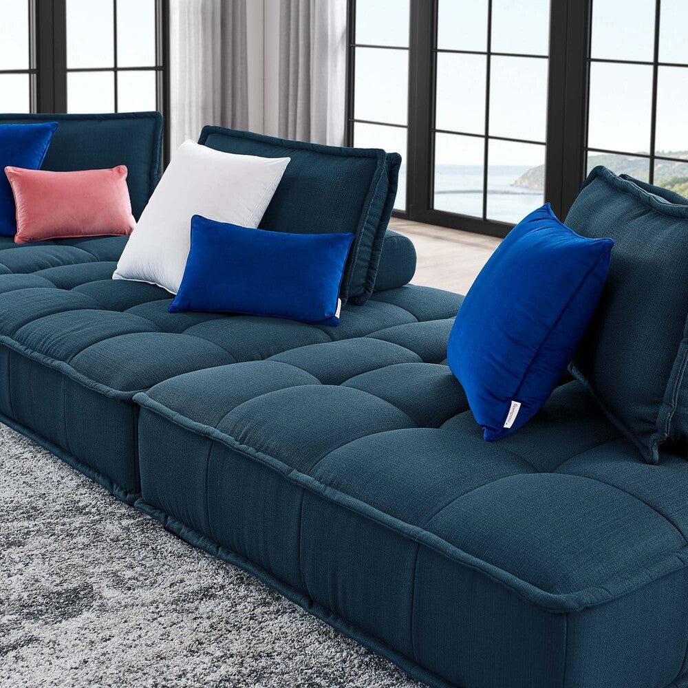 Modway Saunter 3-Piece Tufted Fabric Fabric Sofa by Modway-EEI-5206