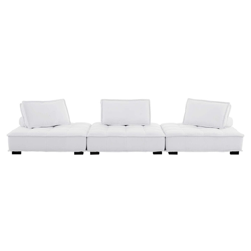 Modway Saunter 3-Piece Tufted Fabric Fabric Sofa by Modway-EEI-5206