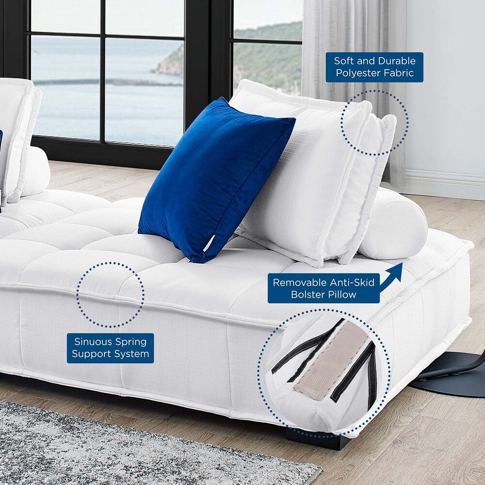 Modway Saunter 3-Piece Tufted Fabric Fabric Sofa by Modway-EEI-5206