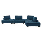 Modway Saunter 4-Piece Tufted Fabric Fabric Sectional Sofa by Modway-EEI-5208