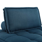 Modway Saunter 4-Piece Tufted Fabric Fabric Sectional Sofa by Modway-EEI-5208