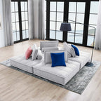 Modway Saunter 4-Piece Tufted Fabric Fabric Sectional Sofa by Modway-EEI-5208