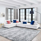 Modway Saunter 4-Piece Tufted Fabric Fabric Sectional Sofa by Modway-EEI-5208