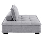 Modway Saunter 5-Piece Tufted Fabric Fabric Sectional Sofa by Modway-EEI-5210