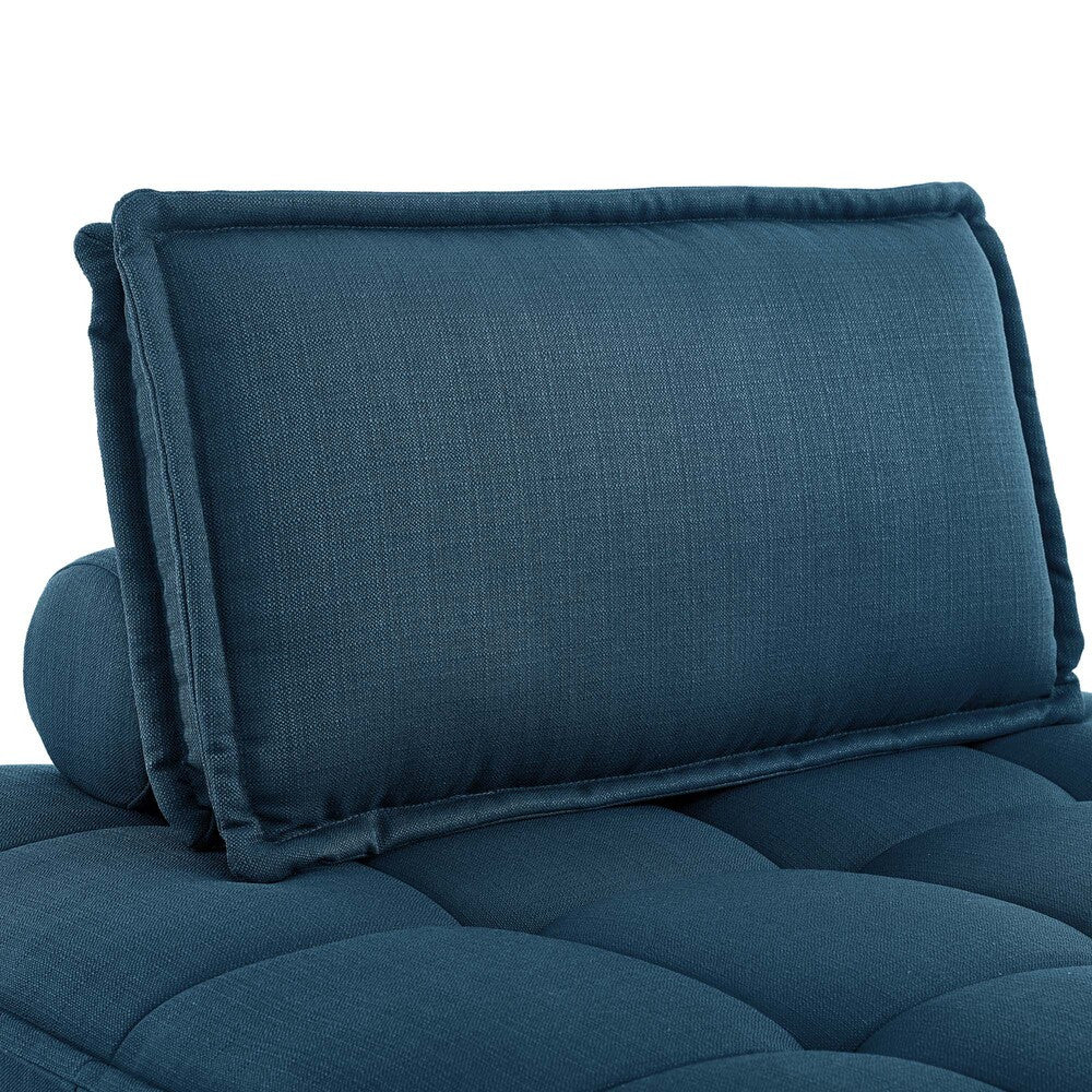 Modway Saunter Tufted Fabric Armless Chair by Modway-EEI-4725