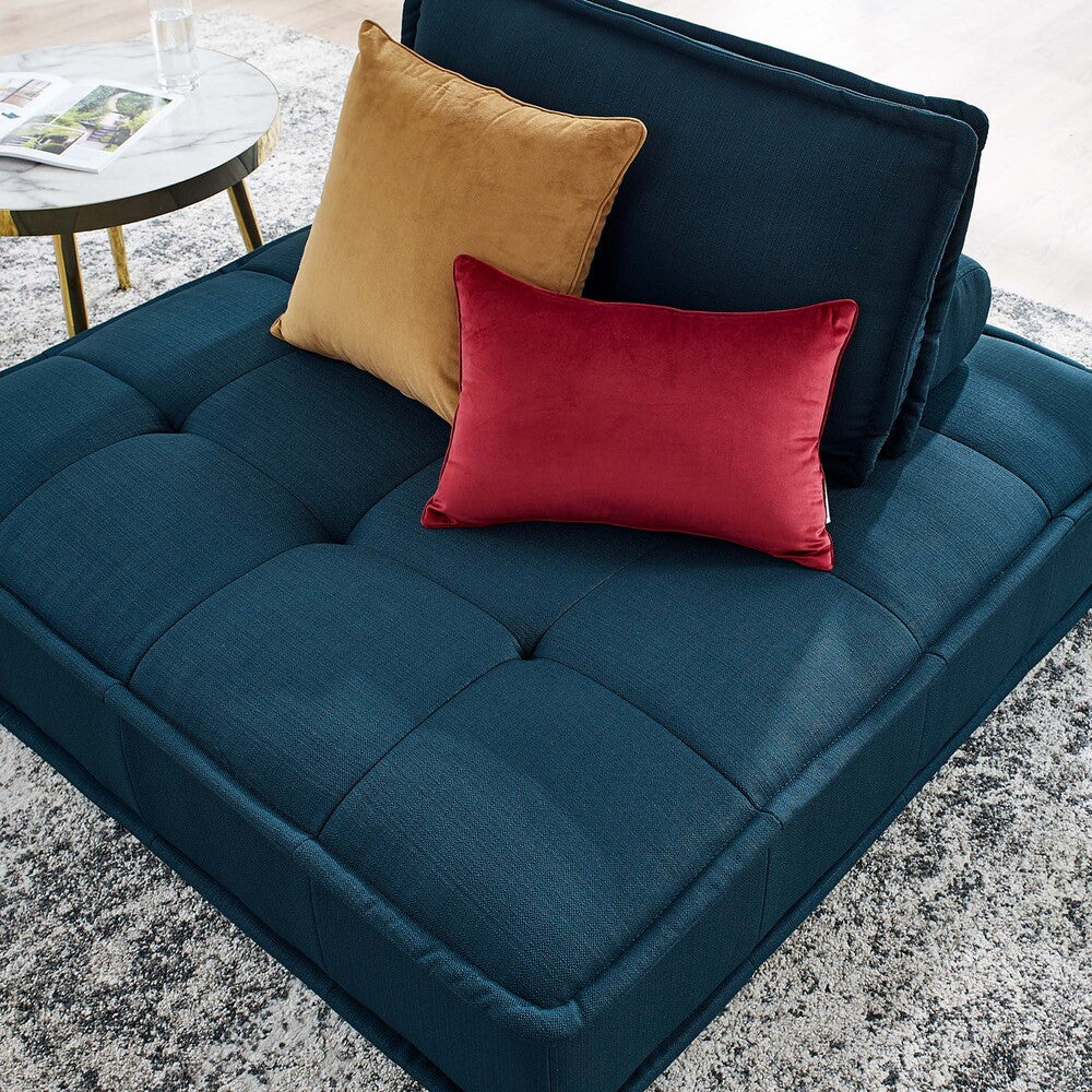 Modway Saunter Tufted Fabric Armless Chair by Modway-EEI-4725
