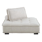 Modway Saunter Tufted Fabric Armless Chair by Modway-EEI-4725-BEI  2