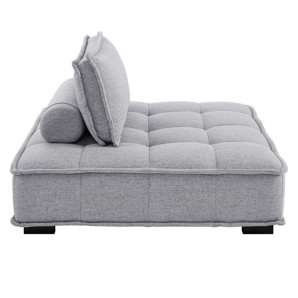 Modway Saunter Tufted Fabric Armless Chair by Modway-EEI-4725