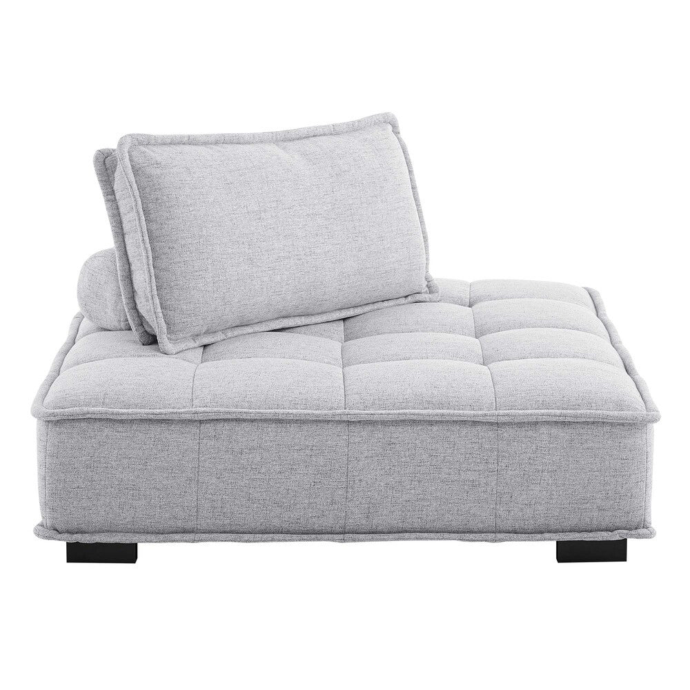Modway Saunter Tufted Fabric Armless Chair by Modway-EEI-4725